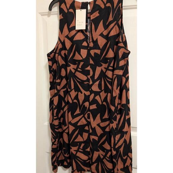 Target A New Day *BRAND NEW* Linen Blend Dress M - Picture 2 of 5